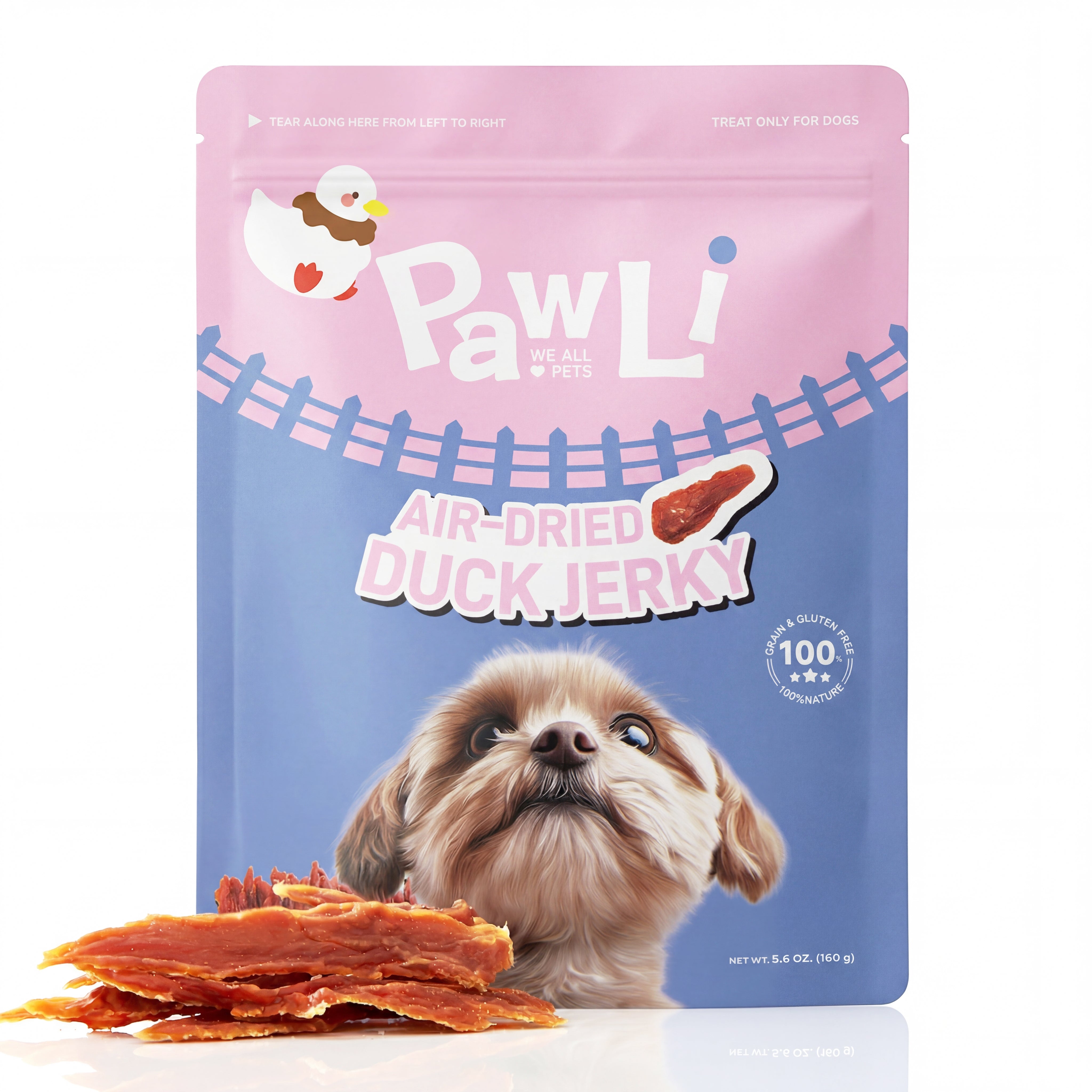 Pawli Air-Dried Duck Jerky