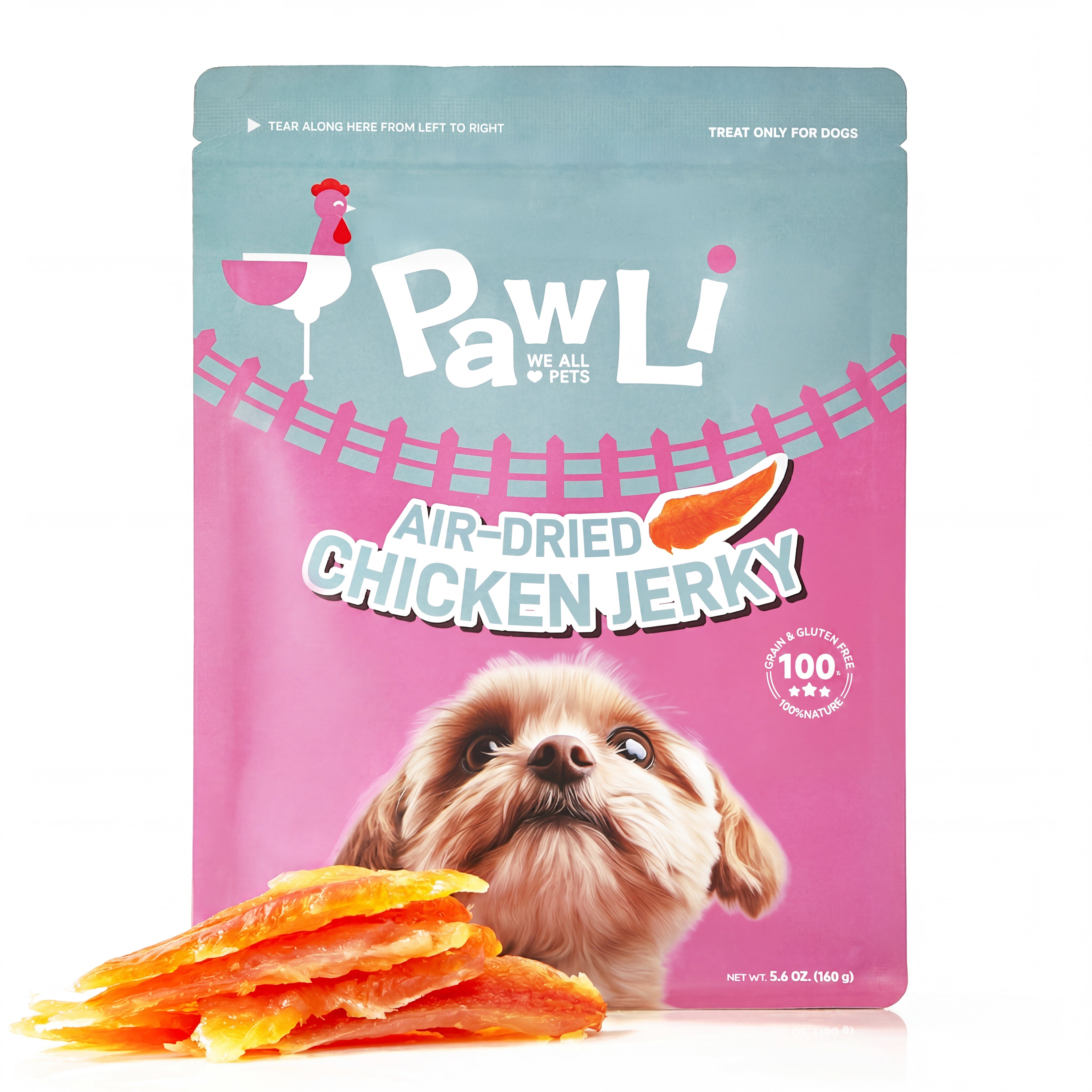 Pawli Air-Dried Chicken Jerky