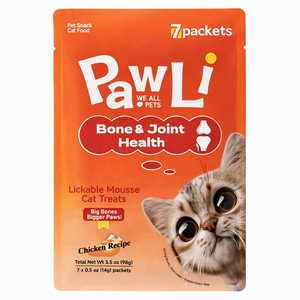 PAWLI Functional Bone and Joint Health Lickable Cat Treats