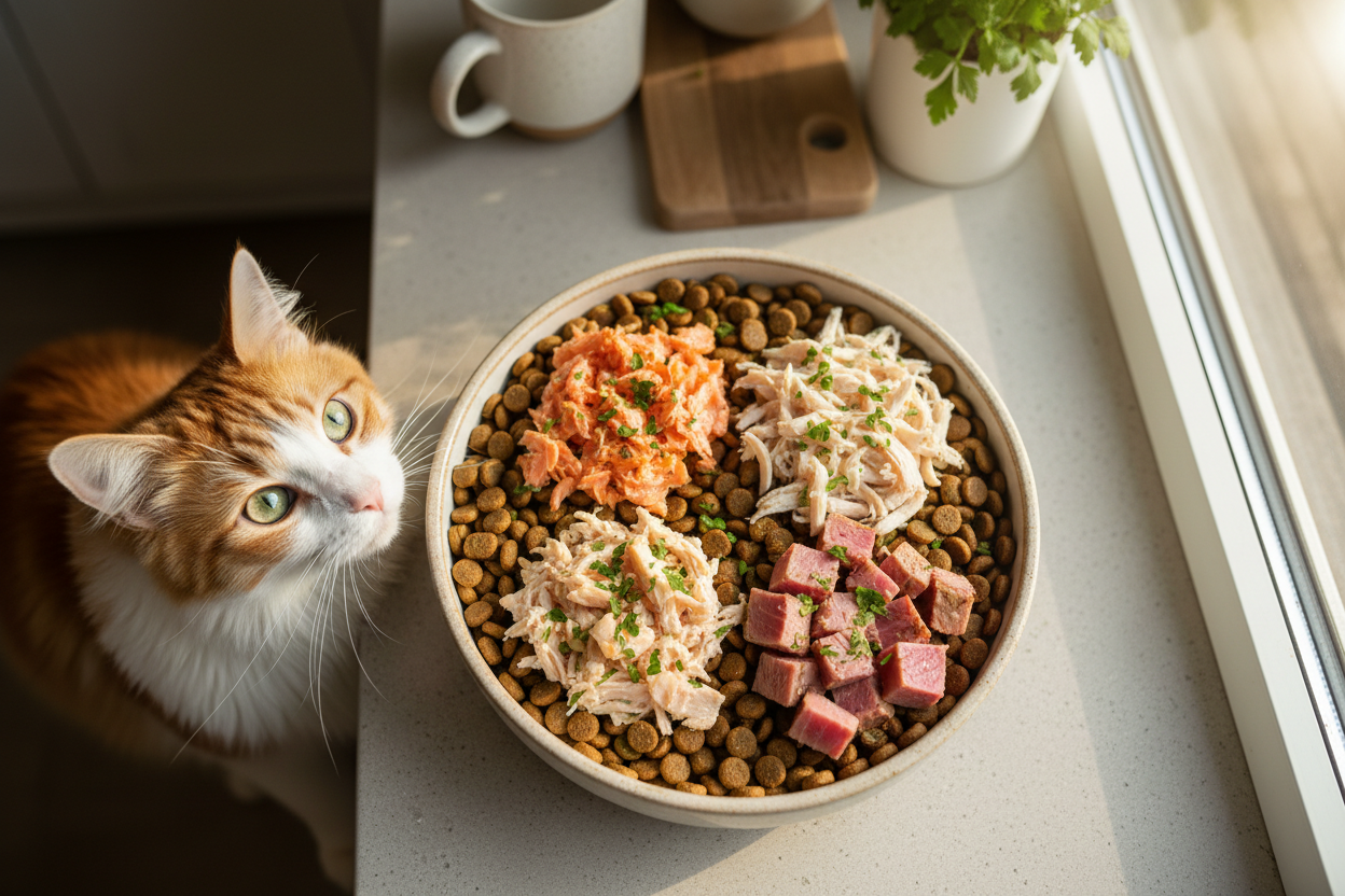 Meal Toppers for Picky Cats Explained