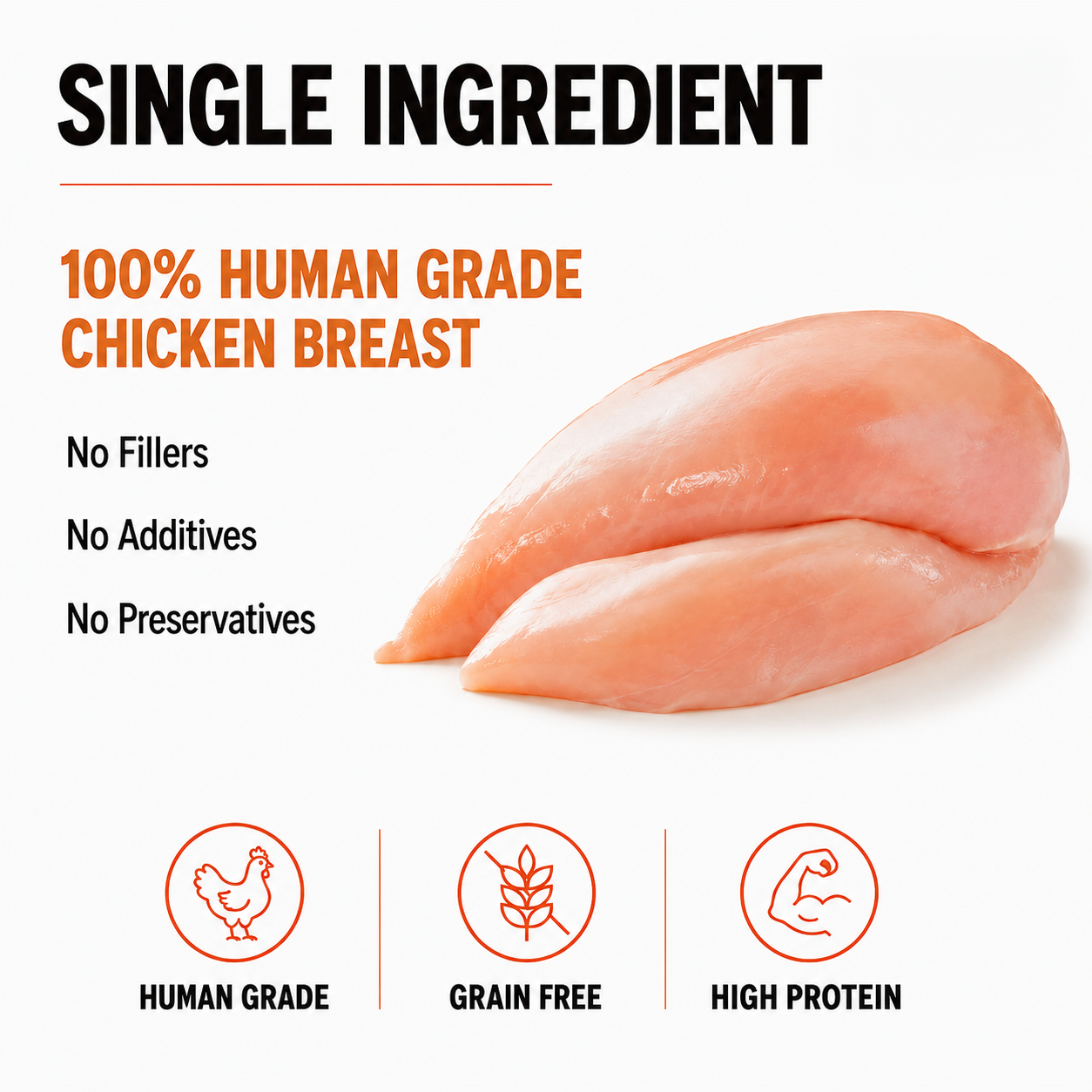 Air-Dried Chicken Cube Treats for Dogs | PAWLI
